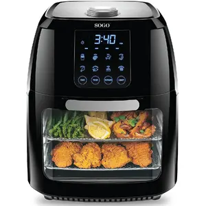 Sogo Friteuse électrique - 6L - Gris NoirVendu parrue-du-commerce