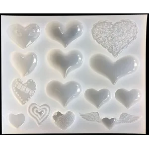 Moule Silicone coeur pour Chocolat Fondant Gâteau Gelée Bonbons Dessert Vendos85Vendu parcarrefour