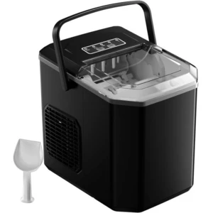 Vendos85 Machine a glaçons 12kg en 24h 95W noir pas cher