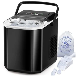 Vendos85 Machine a glaçons 12kg en 24h 120W noir pas cher
