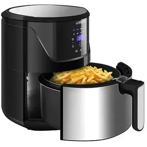 Friteuse sans Huile de 5L avec Écran Tactile LED et 10 Réglages de Cui...Vendu parcarrefour