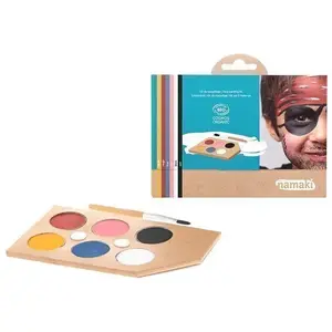 Comparateur de prix : namaki - kit maquillage bio - 6 fards - arc en ciel