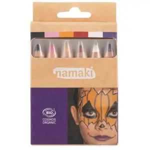 Namaki - Crayons de maquillage Halloween - Set de 6 Multicolore taille unique