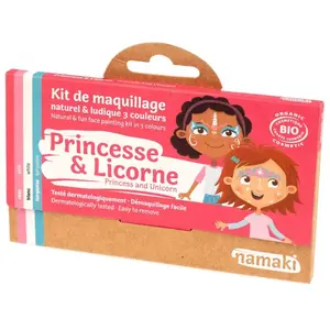 Comparateur de prix : Namaki Color Face Painting Kit Princess & Unicorn ensemble pour enfant