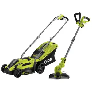 Pack RYOBI Tondeuse électrique 1300W 33cm RLM13E33S - Coupe bordures e... pas cher
