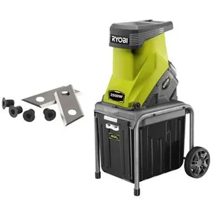 Pack RYOBI Broyeur de végétaux 2500W RSH2545B - Jeu de 2 lames pour br... pas cher