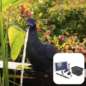 SOLAIREPRATIQUE Fontaine solaire Canard 600 l/h maxi pas cher