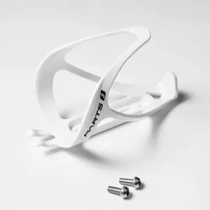 Porte bidon parts 8 3 tech 1 plastique blanc pas cher