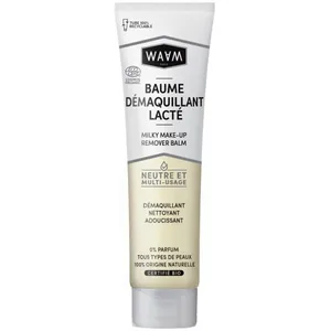 WAAM COSMETICS Baume démaquillant bio - Huile d'amande douce - 100 ml pas cher