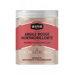 Waam - Argile Rouge Montmorillonite Masque hydratant 250 g unisex pas cher