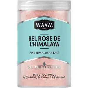 Comparateur de prix : Waam - Sels Rose de l'Himalaya Bain moussant 400 g unisex