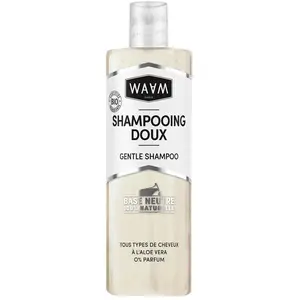 Comparateur de prix : Waam - Base Shampoing Sans Sulfate Tous Types De Cheveux Flacon 400ml