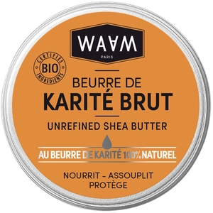 Waam - Beurre de Karité Brut (non parfumé) Huile corps 100 ml unisex pas cher