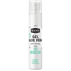 Comparateur de prix : WAAM COSMETICS Gel d'aloe vera bio - Visage, corps & cheveux - 100 ml