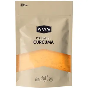 WAAM Poudre de Curcuma BIO 50 gVendu parscrapmalin