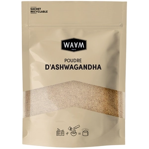 WAAM Poudre d'Ashwaganda BIO 100 gVendu parscrapmalin