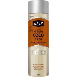 WAAM COSMETICS Huile de coco bio - Cheveux secs & abîmés - 75 ml