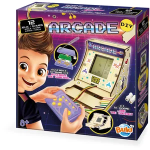 Comparateur de prix : Borne Arcade BUKI - Jeux d'arcade classiques - Mixte - Jaune