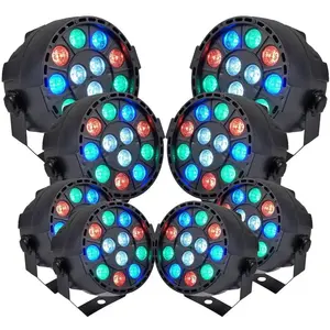 Projecteur Ibiza Light LED 8 PAR MINI RGBW pas cher