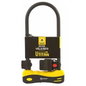 Comparateur de prix : ANTIVOL U VELO TITAN 320 d12 AUVRAY
