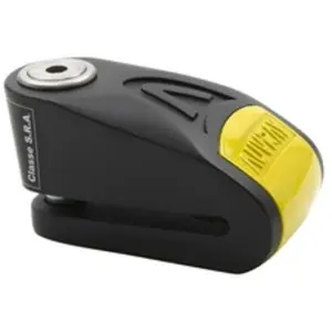 Comparateur de prix : AUVRAY Antivol moto SRA bloque-disque Alarme B-Lock14 Noir/Jaune