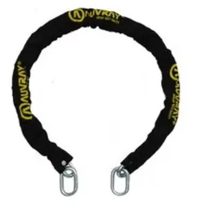 Comparateur de prix : Antivol chaîne seule Auvray Long. 120 Ø 10 Noir 10 mm CNH120AUV25