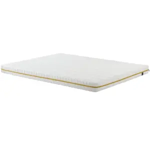 Matelas mousse Aurore 200 - SOMEO 140x190 - Blanc - Fabriqué en France - Someo pas cher