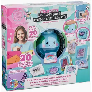 Fabrique à stickers carte d'amitié pas cher