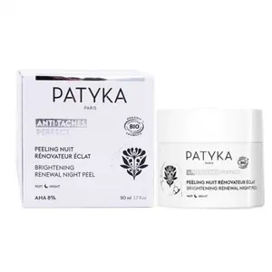 Comparateur de prix : PATYKA - Anti-tâches Perfect - Peeling Nuit Rénovateur Éclat - 50ml
