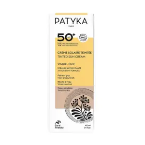 Comparateur de prix : Patyka Crème Solaire Teintée SPF50 40ml