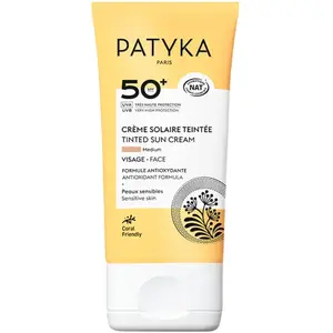 PATYKA Solaire Crème Solaire Teintée SPF50+ Médium Bio 40ml pas cher