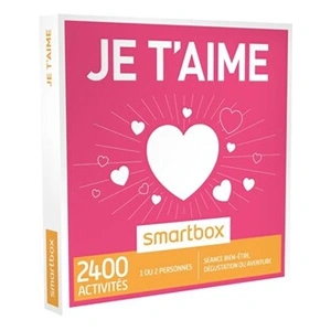 Je t'aime - SMARTBOX - Coffret Cadeau Multi-thèmes TU pas cher