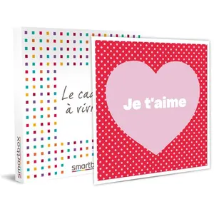 Je t'aime - SMARTBOX - Coffret Cadeau Multi-thèmes TU pas cher