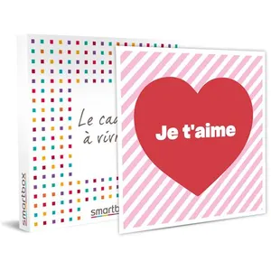 Je t'aime - SMARTBOX - Coffret Cadeau Multi-thèmes TU pas cher