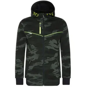 Veste - NORTH WAYS - Botta 1509 Camouflage / Jaune Fluo T.M M pas cher