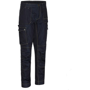 Jean de travail - NORTH WAYS - Usain Bleu foncé T.54 54 pas cher