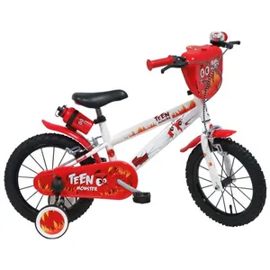 Comparateur de prix : A.T.L.A.S. Teen Monster Vélo Enfant garçon 14', Blanc et Rouge, 14