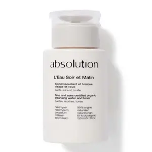 Absolution L'eau Soir & Matin - Biodémaquillant et tonique visage et yeux