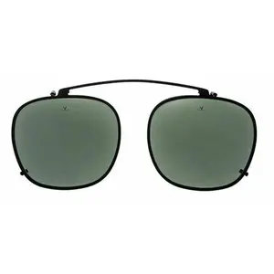 Lunettes de soleil avec clip - VUARNET - VD190600011121 - Noir - Vert - UV400 pas cher