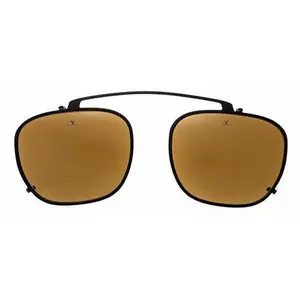 Lunettes de soleil avec clip - VUARNET - VD190200022121 - Noir - Marron - UV400 pas cher