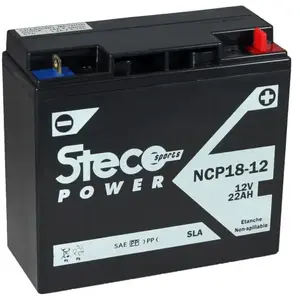 Batterie moto STECO NCP18-12 - Réf. NCP18-12 pas cher