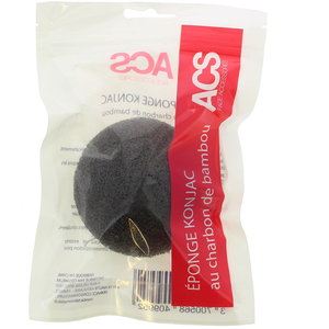 ACS Éponge Konjac au charbon de bambou pas cher