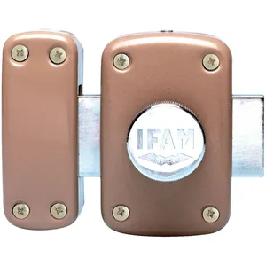 Comparateur de prix : Verrou de sureté à bouton Ifam - Longueur 45 mm