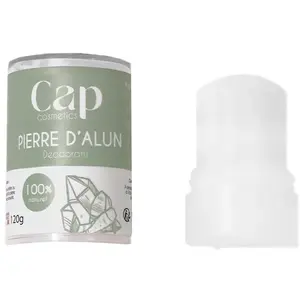Cap Cosmetics Déodorant Stick d'Alun 120gVendu parmademoiselle-bio