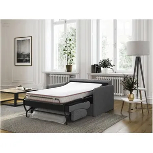 Loungitude Fauteuil Convertible Express DAPHNÉ en tissu - Matelas 100x... pas cher
