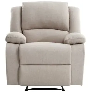 Comparateur de prix : LOUNGITUDE RELAXXO - Fauteuil Relaxation manuel LEO en Tissu - Usinestreet