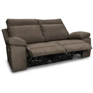 RELAXXO Fauteuil de relaxation électrique HOUDA en tissu - Taupe pas cher