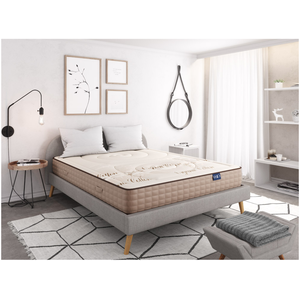 OBED - MEMORY GREEN Matelas à mémoire de forme - 160 x 200 x 24 cm - Usinestreet pas cher