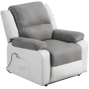 LOUNGITUDE Fauteuil Relax, Polyuréthane (PU), L88 xP93x H98cm pas cher