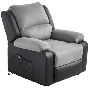 LOUNGITUDE RELAXXO - Fauteuil de Relaxation Releveur électrique 1 plac...